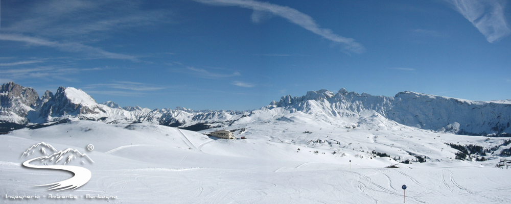 Vista Alpe di Siusi-Dolomiti